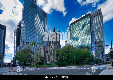 Montreal,Quebec,Canada,September 26, 2021.View of downtown Montreal.Mario Beauregard/Alamy News Stock Photo