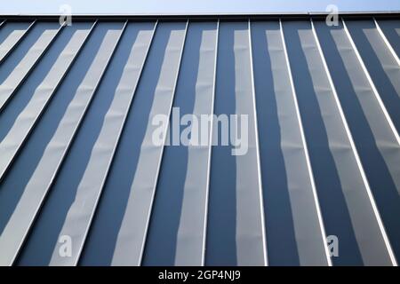 Grunge black metal wall background and texture, stock photo Stock Photo