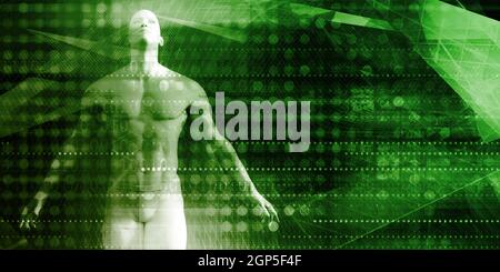 Intelligent Automation as a Business Boosting System Concept Stock Photo