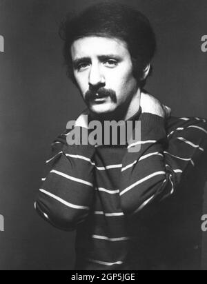 Folk singer Peter Yarrow of the band Peter, Paul and Mary, circa 1960s.