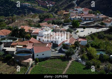 Town of San Bartolome de Tirajana. Gran Canaria. Canary Islands. Spain. Stock Photo