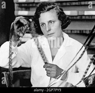 LENI RIEFENSTAHL (1902-2003) German film director and actress about 1935 Stock Photo