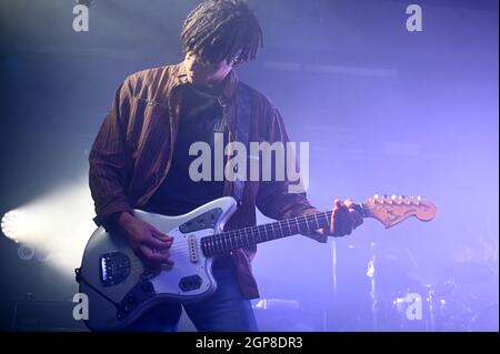 September 28, 2021, Sheffield, South Yorkshire, U.K: Inhaler Performing at The Foundry , Sheffield , Uk ,  28.09.2021 (Credit Image: © Robin Burns/ZUMA Press Wire) Stock Photo