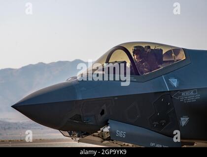 U.S. Air Force Major Kristin Wolfe, F-35A Lightning II Demonstration ...
