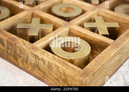 Wood o x board games decoration, stock photo Stock Photo