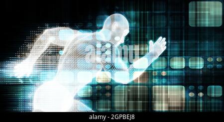 Futuristic Technology and Disruptive Technologies Worldwide as Concept Stock Photo
