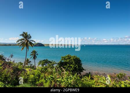Landscape of the Antsiranana bay (Diego Suarez), northern Madagascar, East African Islands, Africa Stock Photo