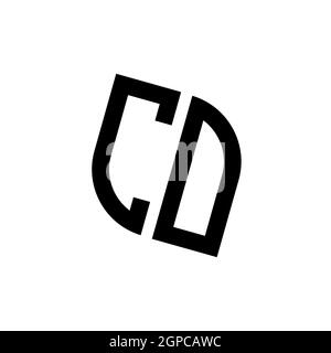 CL logo with golden diamond shape style vector, monogram geometric golden shape style isolated in black background Stock Vector