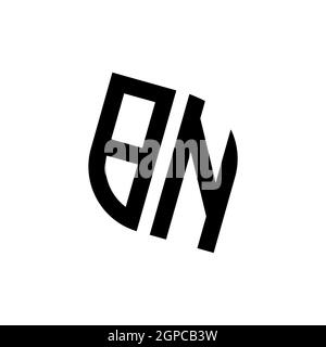 BL logo with golden diamond shape style vector, monogram geometric golden shape style isolated in black background Stock Vector