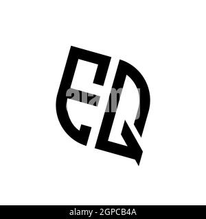 EL logo with golden diamond shape style vector, monogram geometric golden shape style isolated in black background Stock Vector