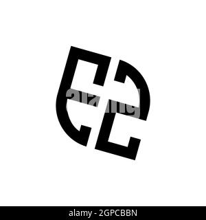 ES logo with golden diamond shape style vector, monogram geometric golden shape style isolated in black background Stock Vector