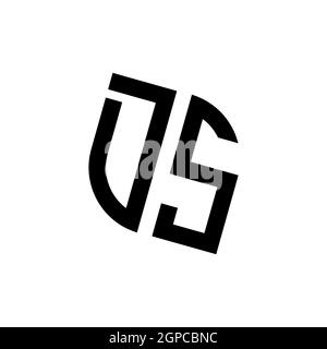 DO logo with golden diamond shape style vector, monogram geometric golden shape style isolated in black background Stock Vector