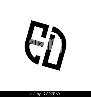 DZ logo with golden diamond shape style vector, monogram geometric golden shape style isolated in black background Stock Vector