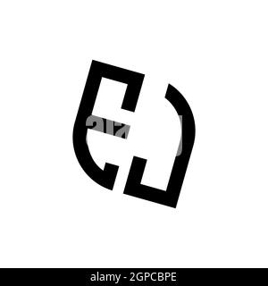 EE logo with golden diamond shape style vector, monogram geometric golden shape style isolated in black background Stock Vector