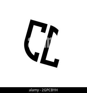 CI logo with golden diamond shape style vector, monogram geometric golden shape style isolated in black background Stock Vector