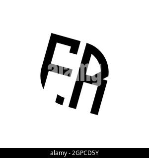 FL logo with golden diamond shape style vector, monogram geometric golden shape style isolated in black background Stock Vector