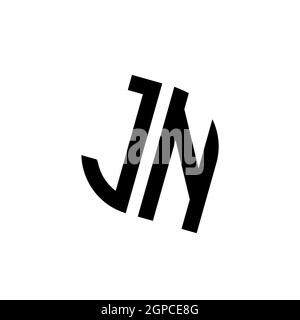 JE logo with golden diamond shape style vector, monogram geometric golden shape style isolated in black background Stock Vector
