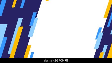 Abstract white background with colored rectangles - Vector illustration ...