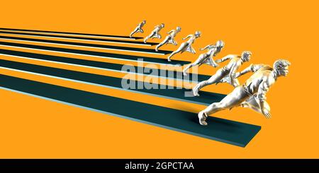 Big Data Analytics Complex Data Processing Program Stock Photo