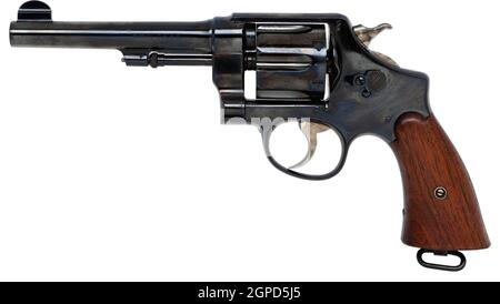 Smith & Wesson Model 1917 Double Action Revolver Stock Photo - Alamy