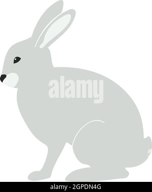 Easter Rabbit Icon Stock Vector