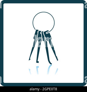 Lockpick Icon Stock Vector