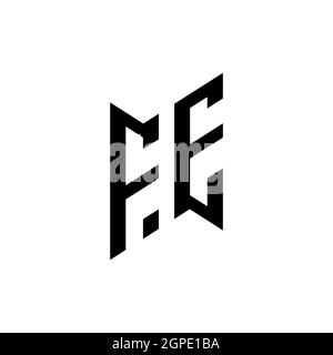 FQ Monogram Logo Letter Headphone and Microphone shape style vector, Podcast Studio Logo Stock Vector