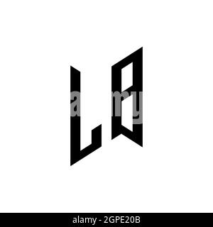 OB Monogram Logo Letter Headphone and Microphone shape style vector, Podcast Studio Logo Stock Vector