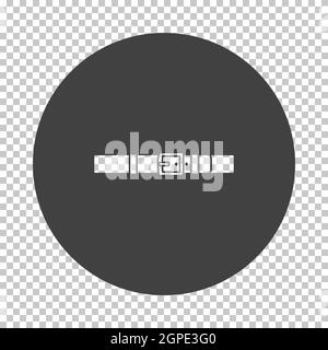 Trouser Belt Icon Stock Vector