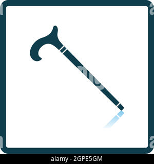 Walking Stick Icon Stock Vector