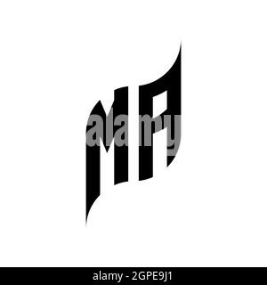 OB Monogram geometric shape style template. Monogram initial design vector isolated on white background Stock Vector