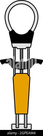 Alpinist Camalot Icon Stock Vector