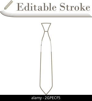 Business Tie Icon Stock Vector