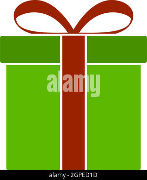 Gift Box Icon Stock Vector