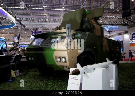 Hq 7 Air Defence System At Aviation Museum In Beijing China Stock Photo Alamy