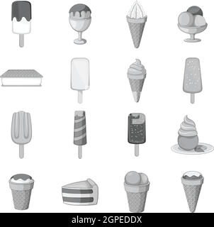 Ice Cream icons set Stock Vector Image & Art - Alamy