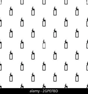 Bottle of drain cleaner pattern, simple style Stock Vector