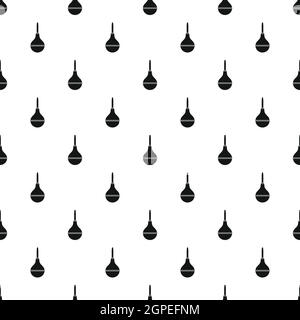 Medical pear pattern, simple style Stock Vector
