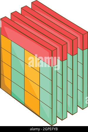 Database query icon Vector symbol or sign set collection in black and ...