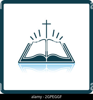 Holly Bible Icon Stock Vector