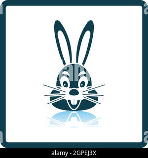 Easter Rabbit Icon Stock Vector