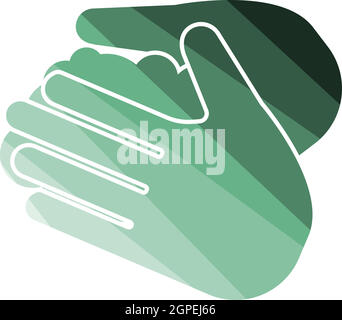 Hand Washing Icon Stock Vector