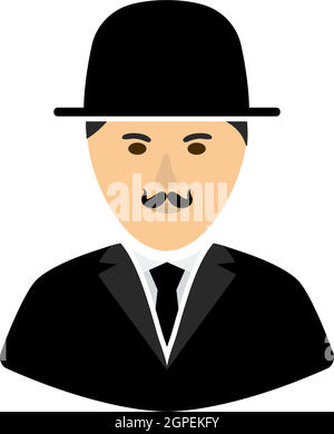 Detective Icon Stock Vector