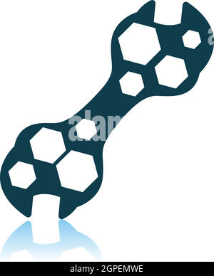 Bike Spanner Icon Stock Vector