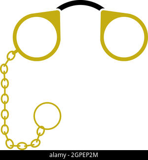 Pince-Nez Icon Stock Vector
