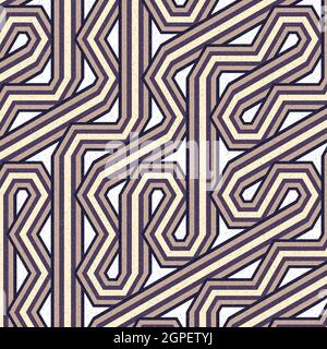 Computer-generated Hexagon Tile Connection art background design illustration Stock Vector