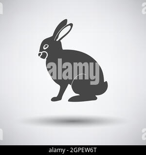 Easter Rabbit Icon Stock Vector