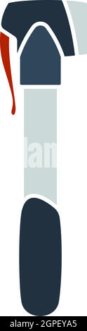 Bicycle Pump Icon Stock Vector
