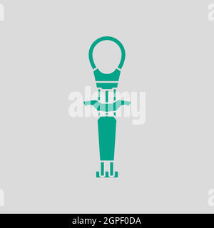 Alpinist Camalot Icon Stock Vector