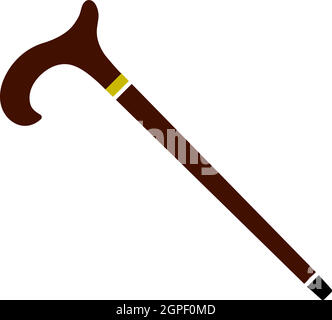 Walking Stick Icon Stock Vector